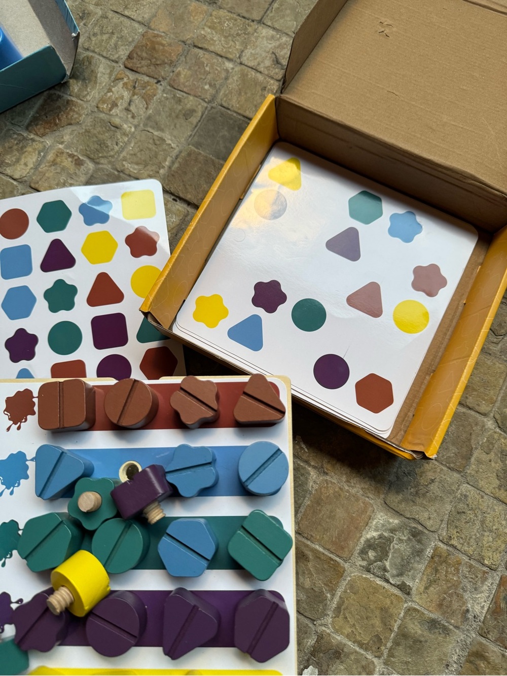 Kids Wooden learning Shape Sorting Toy - Multicolor
